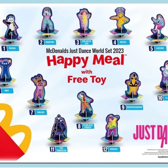 LLAMA JUST DANCE HAPPY MEAL TOY GAME MCDONALDS #3 COLLECTIBLE 2024 PROMOTION - Picture 4 of 5